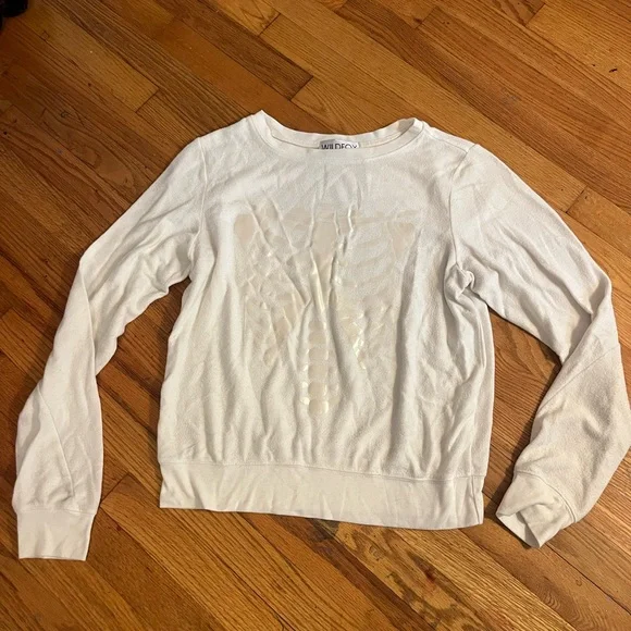 Wildfox Ribcage Sweatshirt - Picture 9 of 10